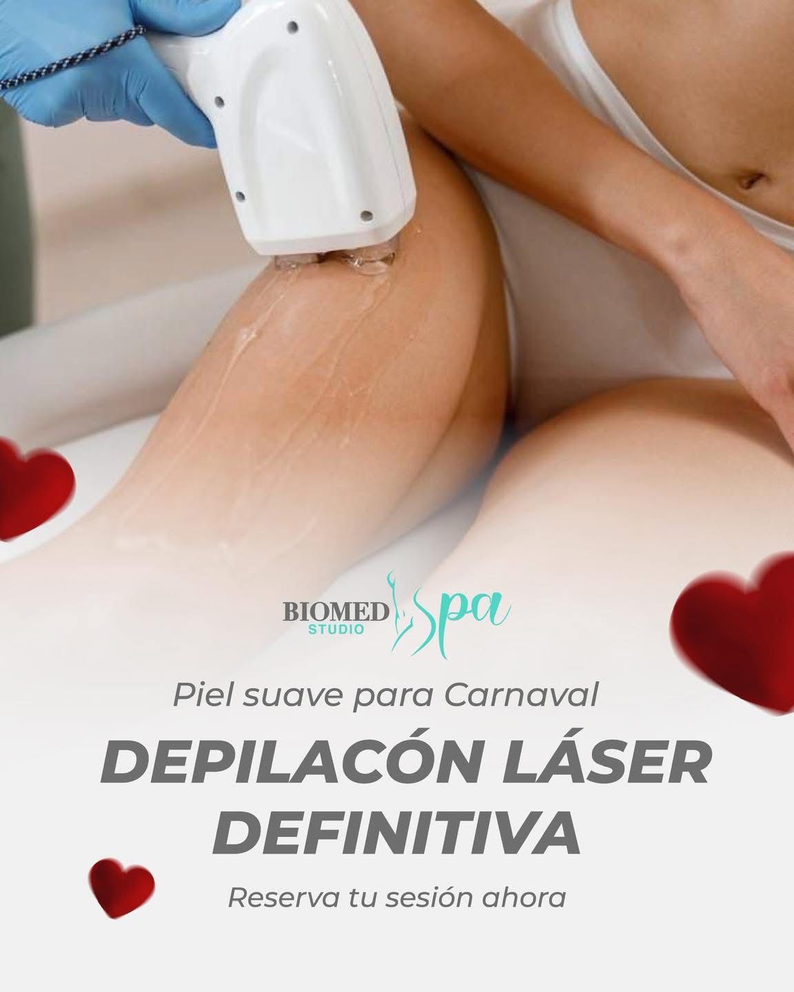 Depilación Láser Definitiva - BIOMED SPA STUDIO